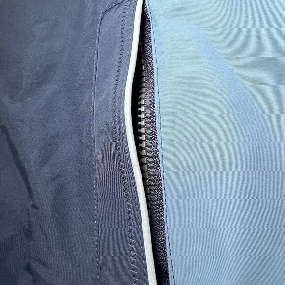 Lands End Kids Squall Parka Jacket Waterproof Insulated Size Large 14-16 Blue - Picture 15 of 16